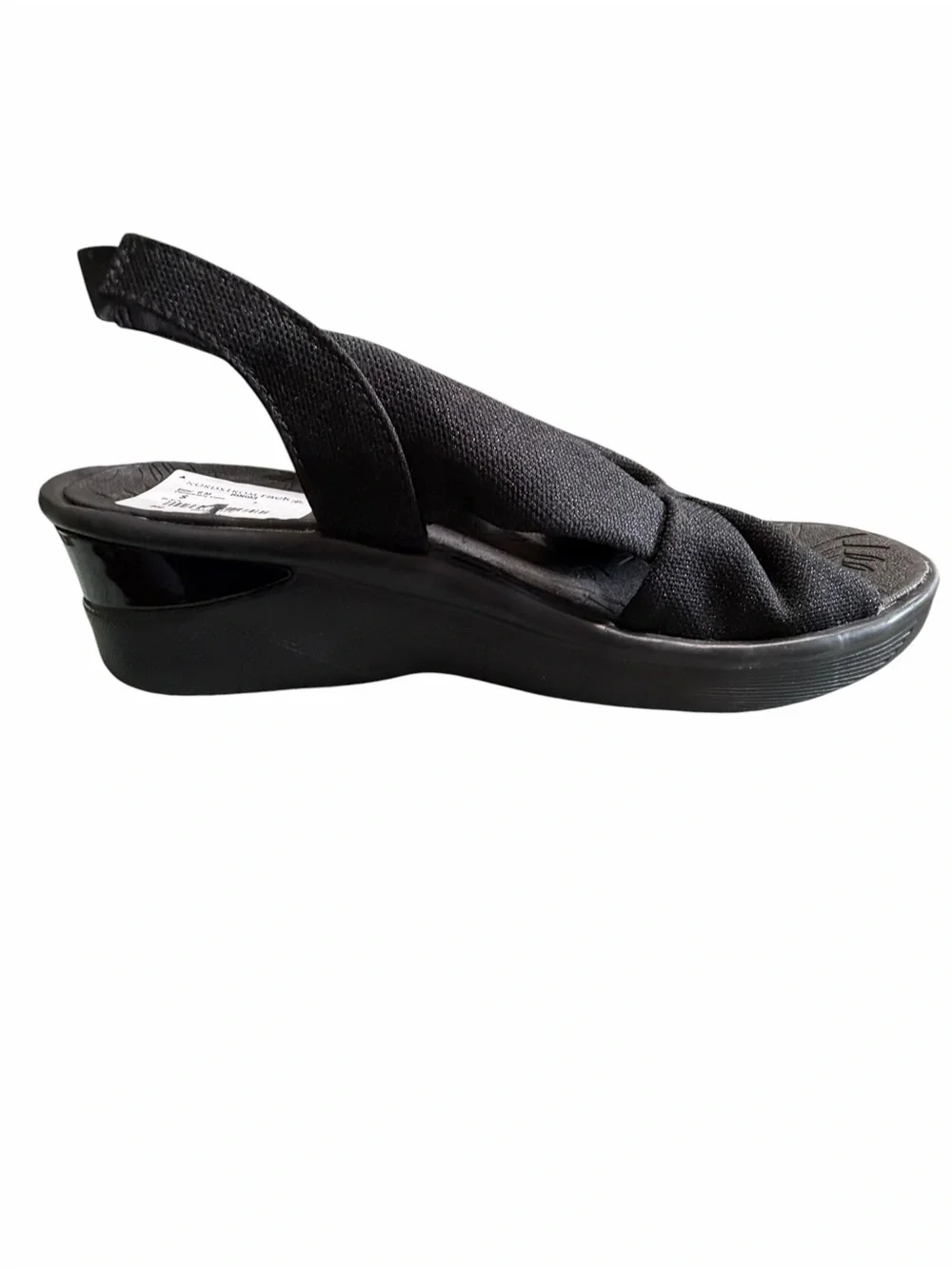 Life Stride Black Knot-Front Slingback Sandals - Women